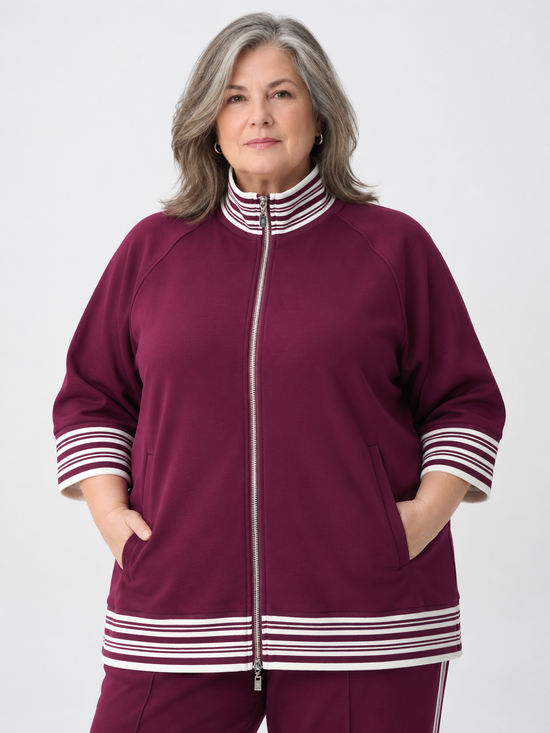 Funnel neck jacket - Joseph Ribkoff