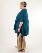 100% cotton Breeze pants taupe - Oh my Gauze!