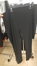 Leggings noirs avec détail métallique en bas - Michael Tyler