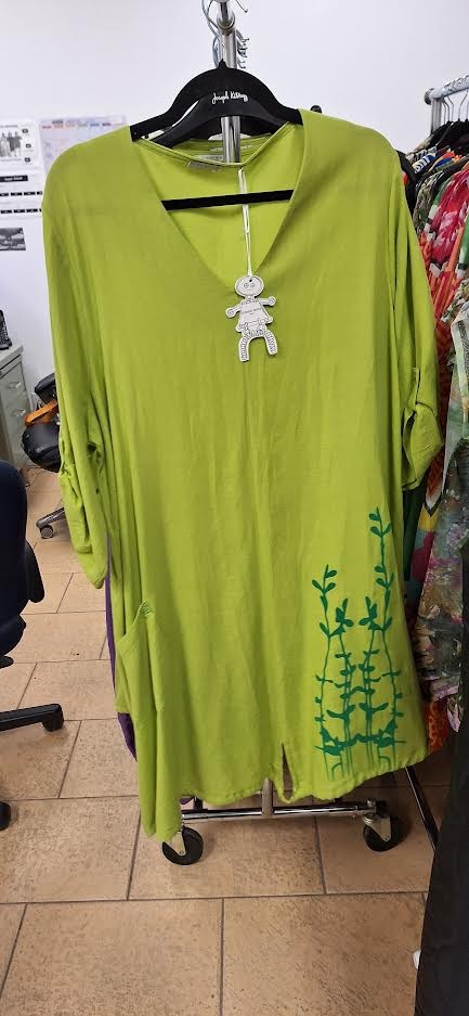 Robe Verte Santillana - Franck Anna