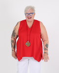Red Camisole Naxos - Franck Anna