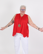 Red Camisole Naxos - Franck Anna