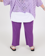 Silky Knit Straight Pants - Joseph Ribkoff