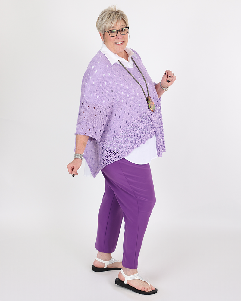 Silky Knit Straight Pants - Joseph Ribkoff
