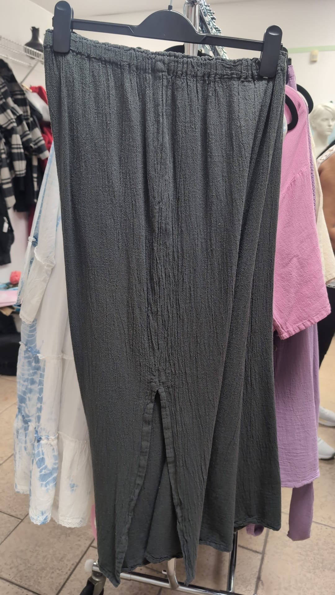Pantalon Large Kate Gris - Oh my Gauze!