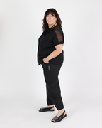Tunic Korine Black - Maloka