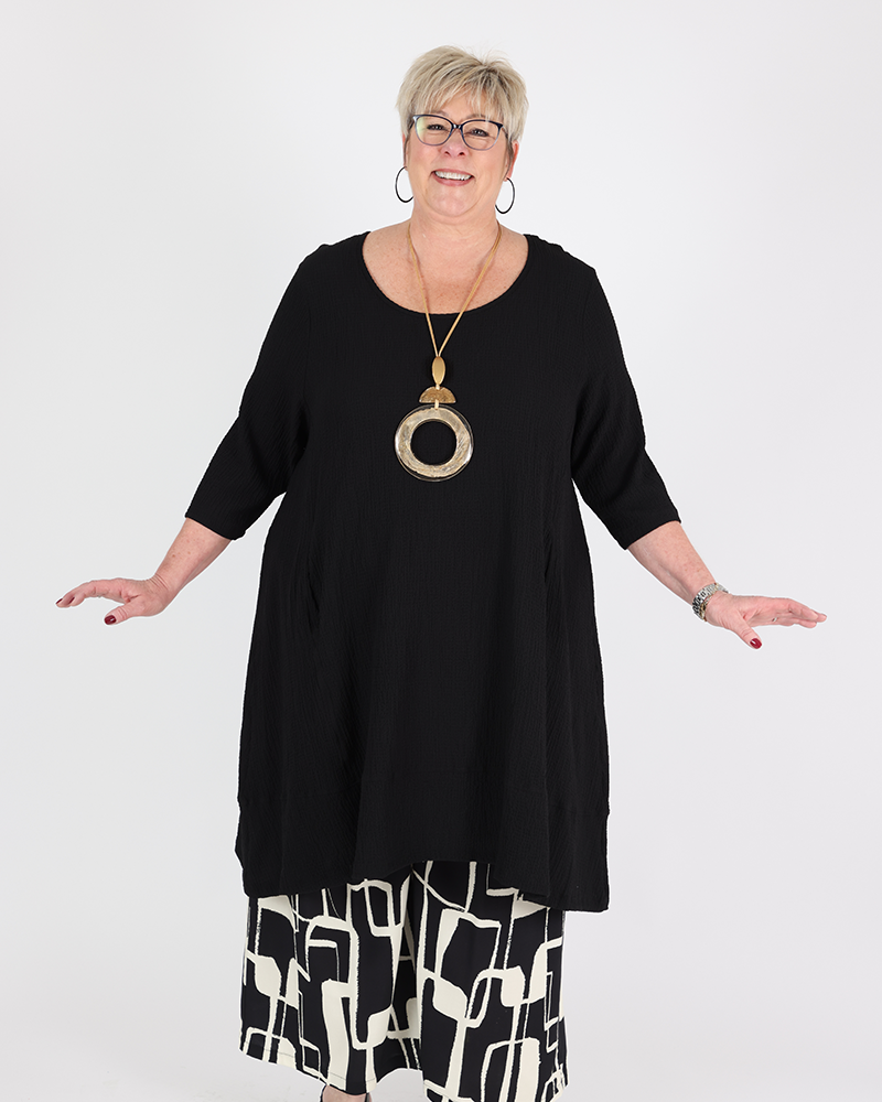 Black Tunic  Nana - G!OZE