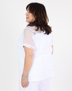 Tunic Korine White - Maloka