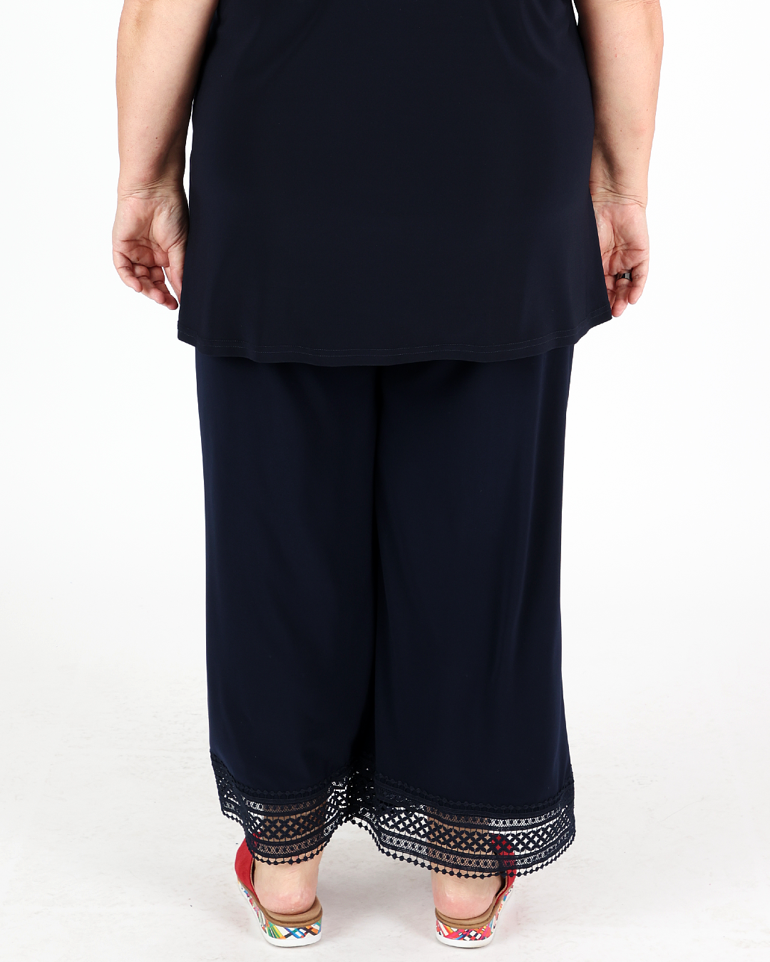 Silky Knit Pull-On Culotte Pants - Joseph Ribkoff