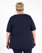 Graphic Blue Tunic Niagara - G!Ozé
