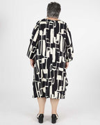 Black & White Dress Nacre - G!Ozé