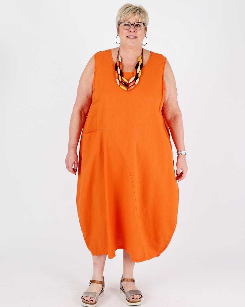 Dress Niac Orange - G!Ozé