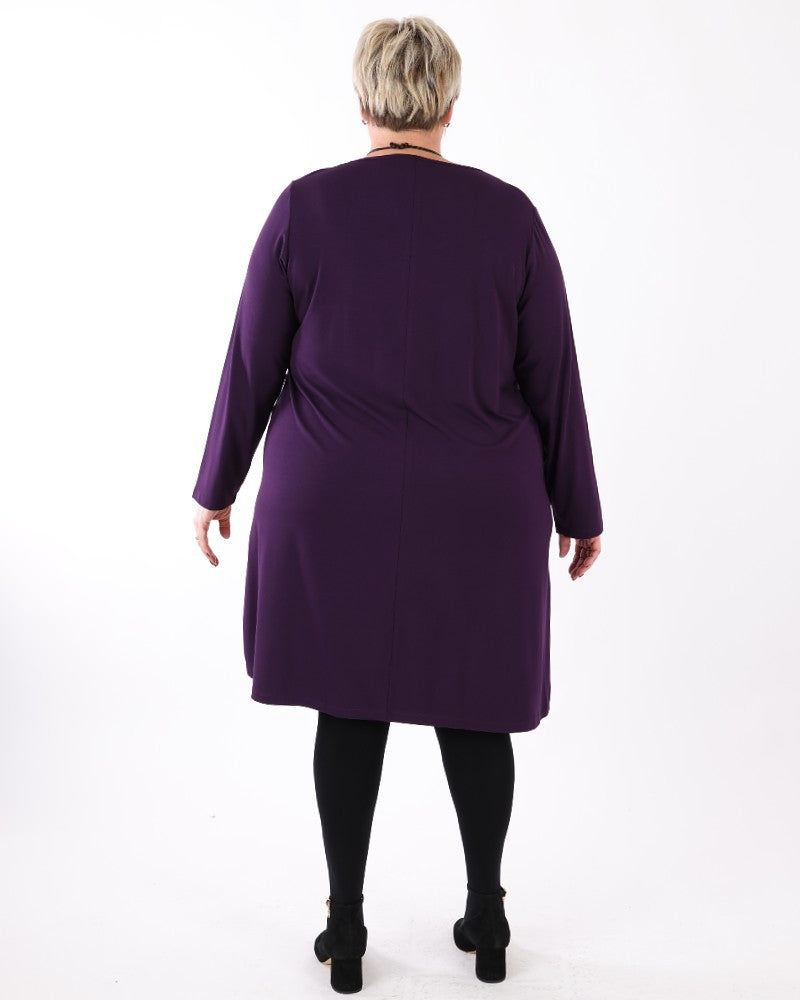 Robe Pénélope Mauve - G!Ozé