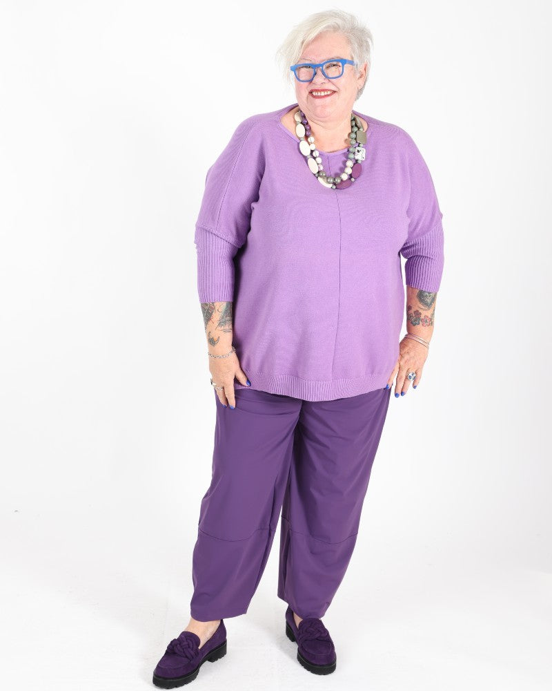 Katia eggplant pants - Maloka