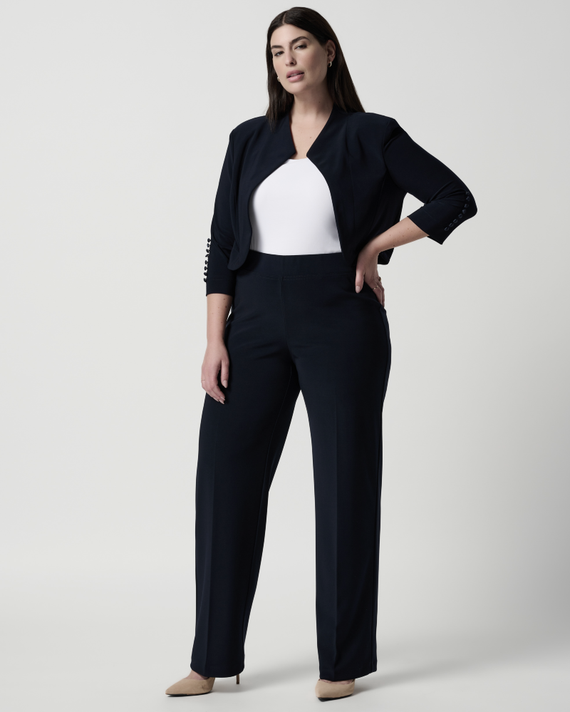 Pleated Trousers Black - Joseph Ribkoff