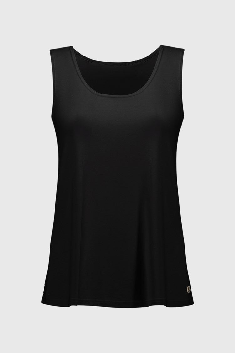 Camisole en tricot satiné à encolure arrondie - Joseph Ribkoff