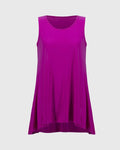 Joseph Ribkoff Orchid Purple Silky Knit Flared Camisole