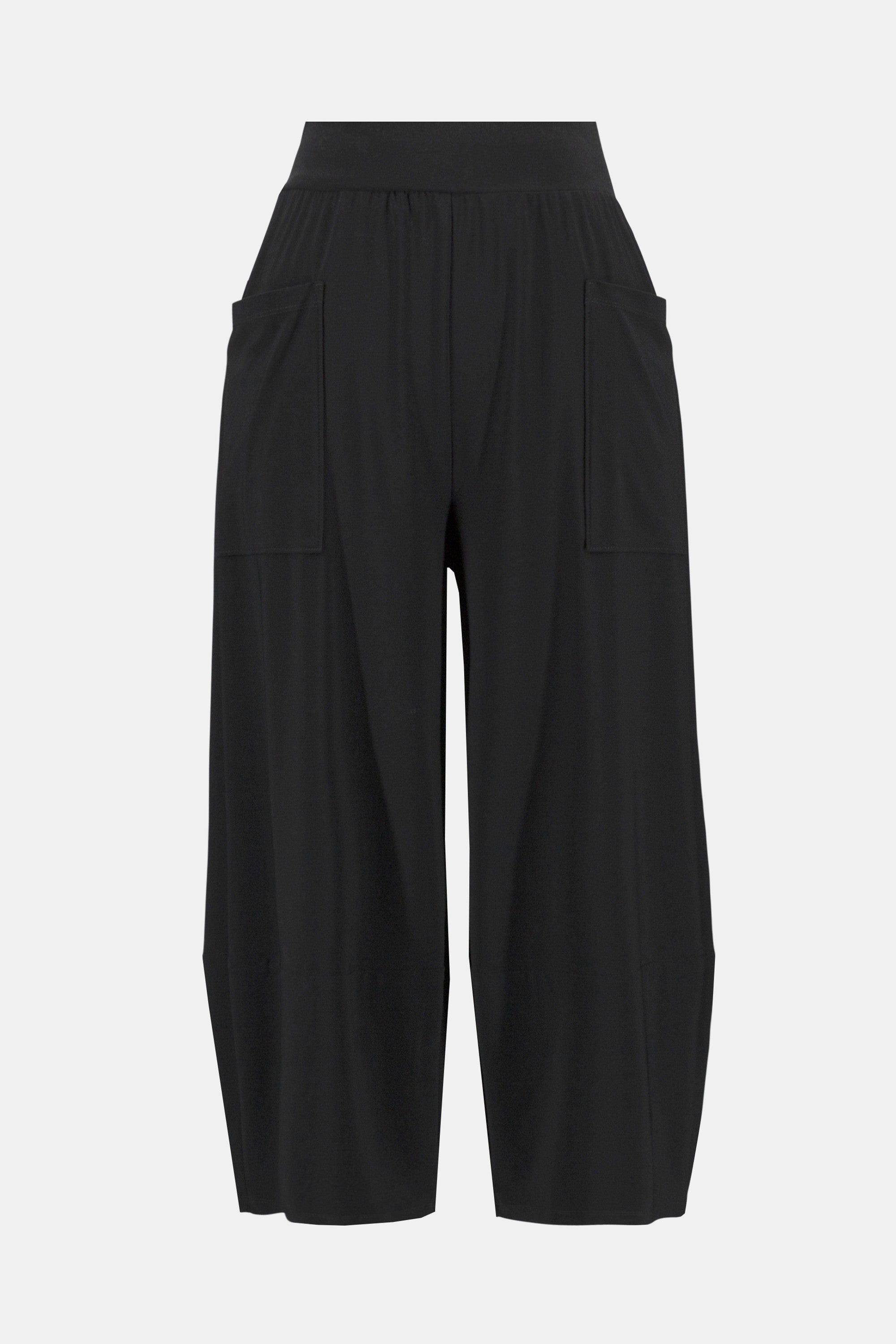 Culotte en tricot soyeux avec ceinture gainante marine - Joseph Ribkoff