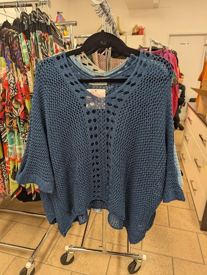 Navy watermelon sweater - Marie la Lune