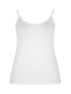 Basic white viscose tank top _ Mat