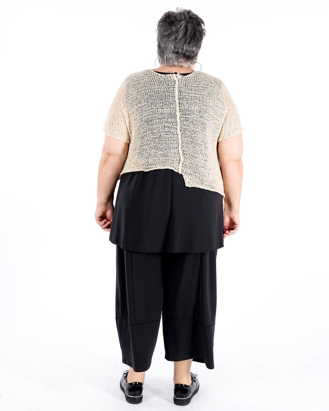Beige raspberry sweater - Marie la Lune