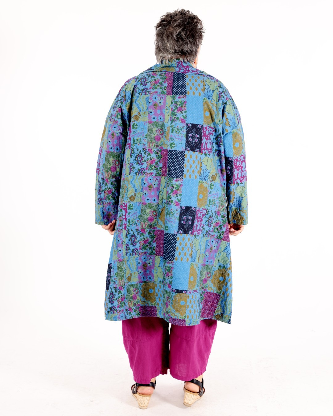 Rosalie 100% cotton reversible jacket - Parsley & Sage