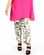 Millennium Conversational Print Crop Pants - Joseph Ribkoff