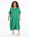 Romania Green Dress - G!Ozé