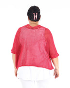 Red Watermelon Sweater - Marie la Lune