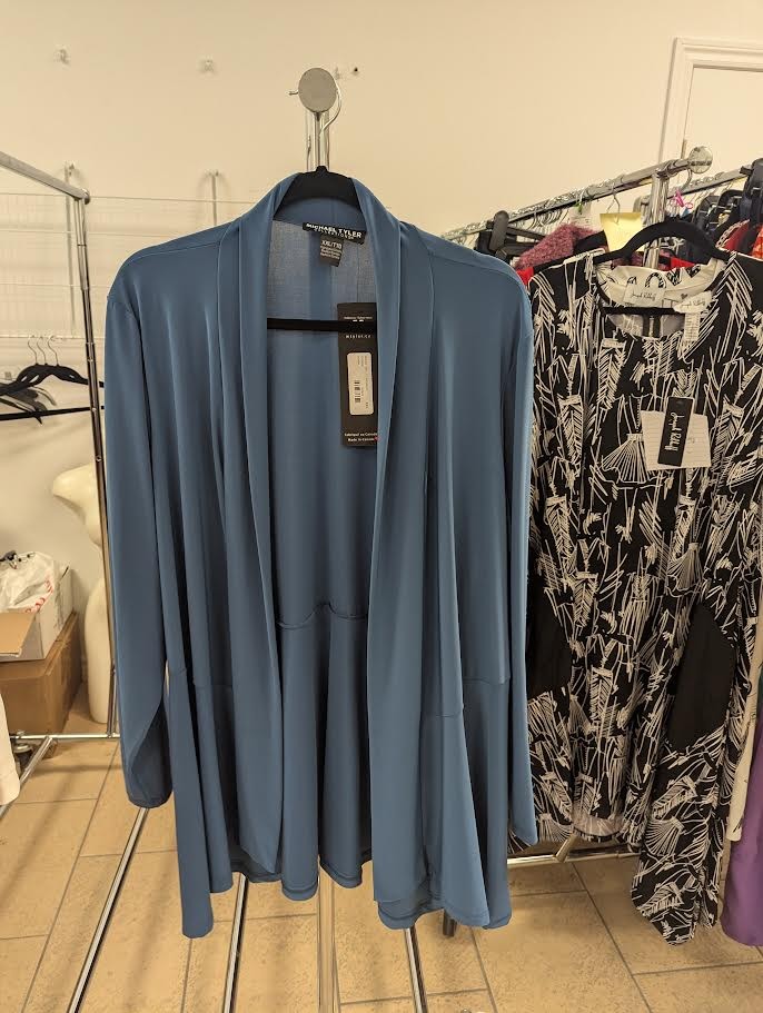 Blue cardigan - Michael Tyler