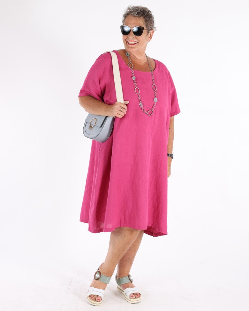 Robe Romane rose - G!Ozé