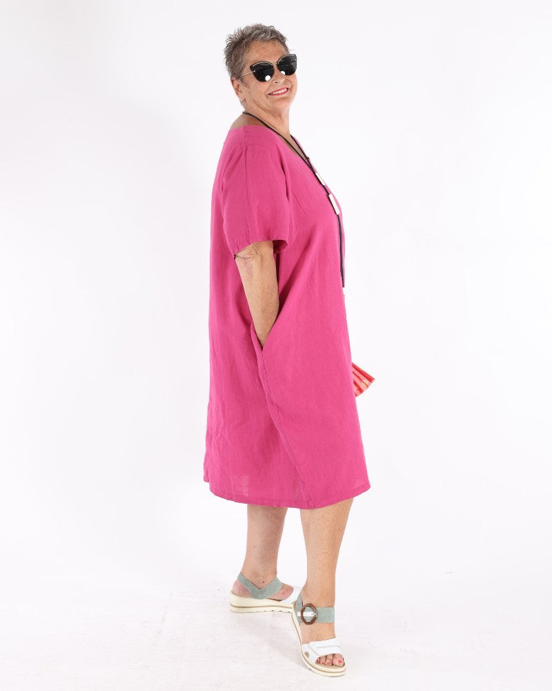 Pink Romane Dress - G!Ozé