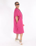 Pink Romane Dress - G!Ozé