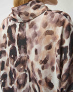 Sweater Knit Animal Print Tunic - Joseph Ribkoff