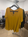 Basic mustard top - Matte