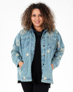 Irma Denim Emb Jacket - Parsley & Sage