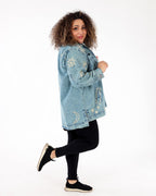 Irma Denim Emb Jacket - Parsley & Sage