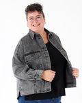 Grey denim jacket - Matt