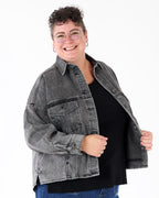 Grey denim jacket - Matt