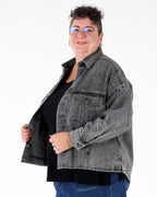 Grey denim jacket - Matt
