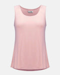 Camisole en maille soyeuse à encolure arrondie rose pétale - Joseph Ribkoff