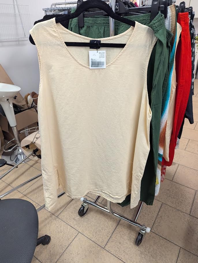 Tribu off-white camisole  - G!Ozé