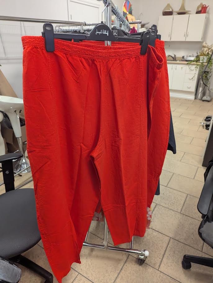 Red Techno Trousers - G!Ozé