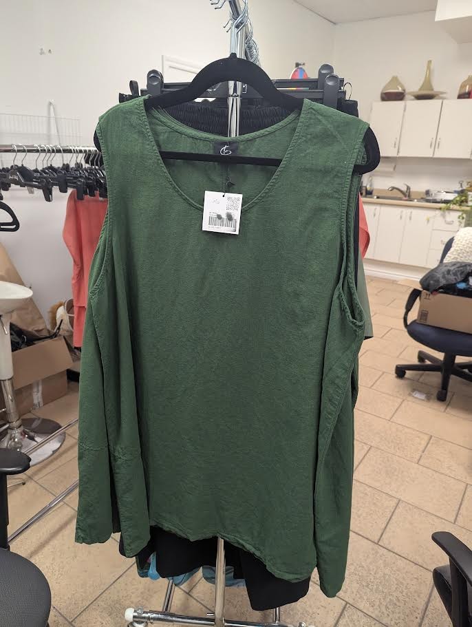 Tribu Forest Green Cami Top - G!Ozé