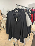 Chemise élégante Kyra noire – Mat