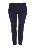 Navy Blue Basic viscose leggings -  Mat