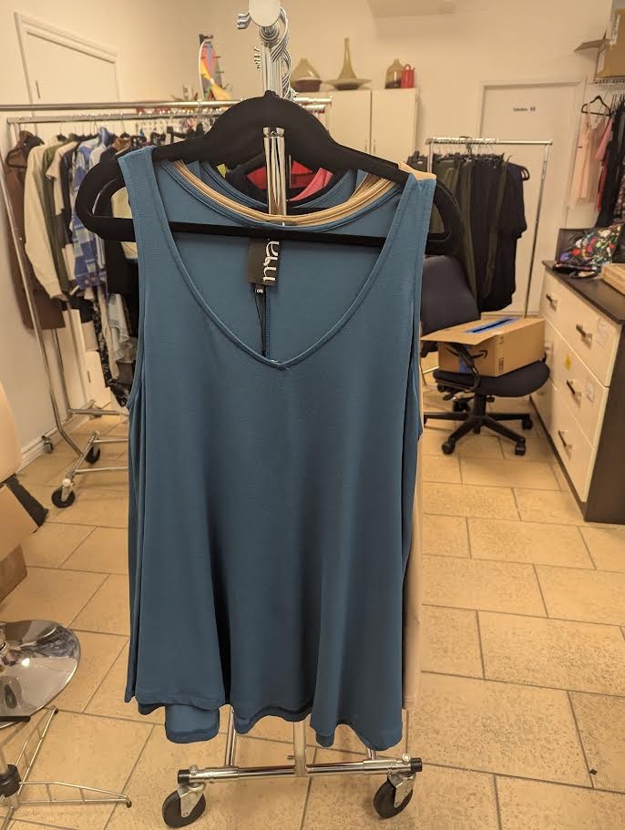 Débardeur basique indigo – Mat