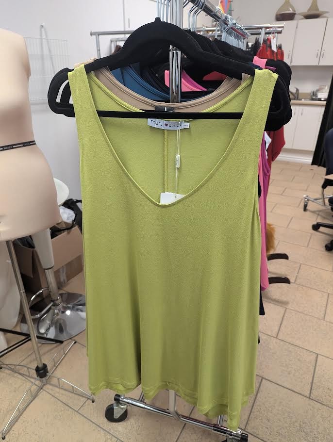 Débardeur basique Citron Vert – Mat