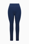 Legging gainant nylon et spandex bleu marine – Joseph Ribkoff