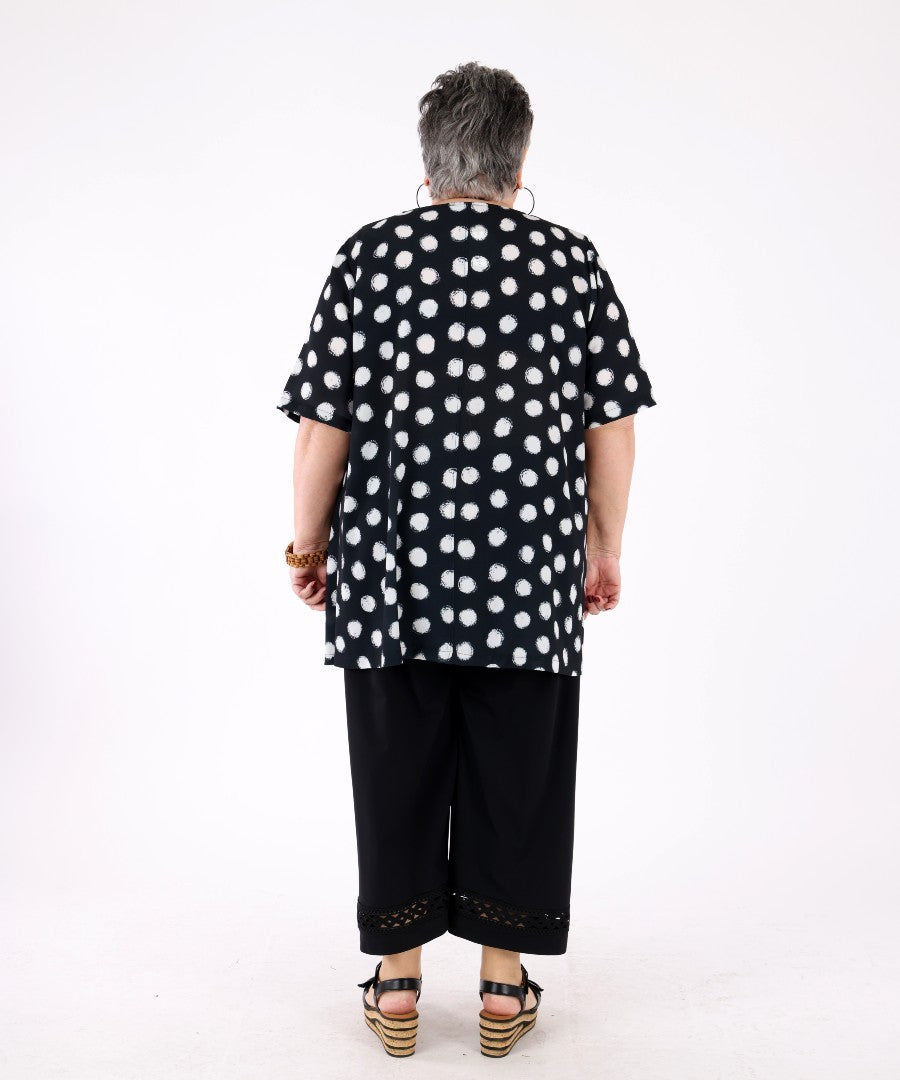 Tribune Tunic Daisy & Polka Dot Print – G!Ozé